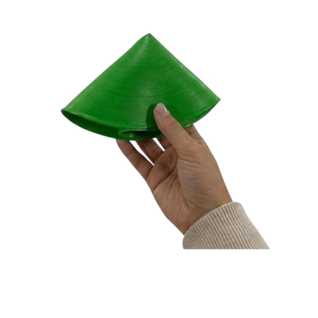 CONO FLEXIBLE VERDE