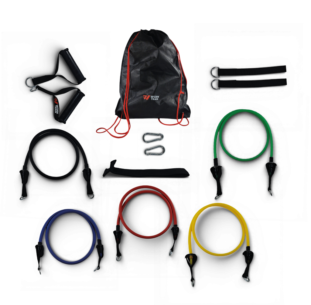 SET KIT DE 5 BANDAS INTERCAMBIABLES GYM 