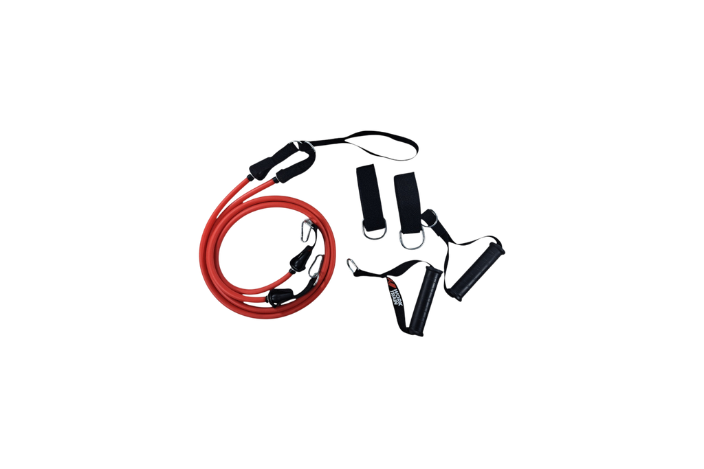 BANDA DE ENTRENAMIENTO KIT FUNCIONAL 1.20MT ROJO