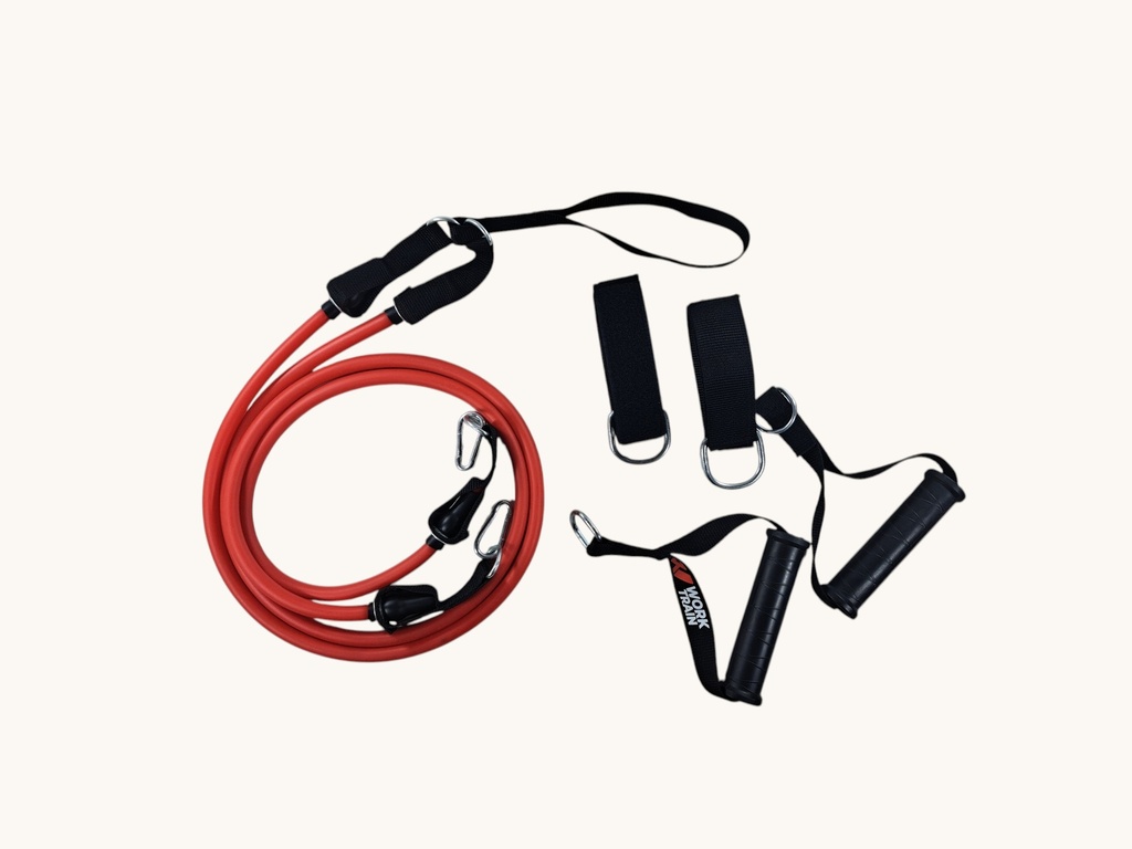 BANDA DE ENTRENAMIENTO KIT FUNCIONAL 1.20MT ROJO