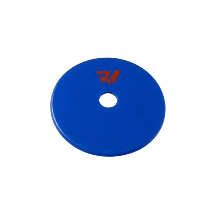 DISCO DE MARCACION 19 CM Ø GOMA AZUL