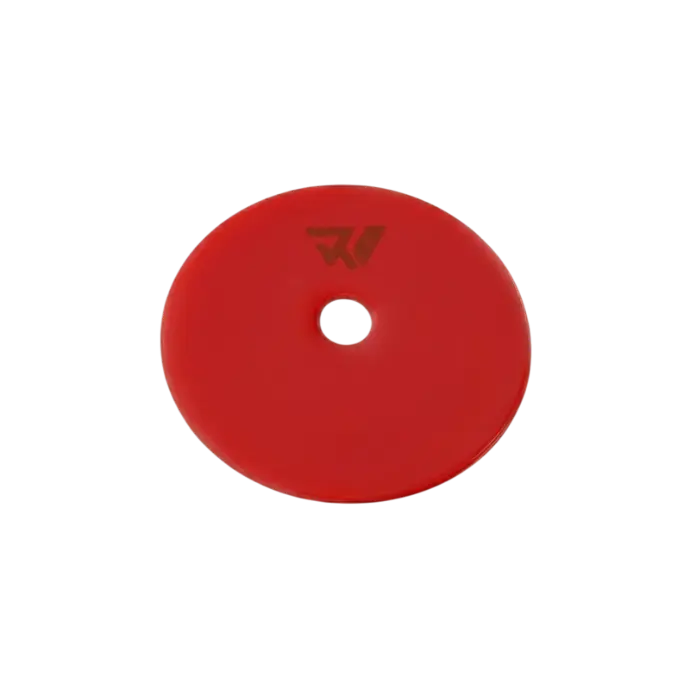 DISCO DE MARCACION 19 CM Ø GOMA ROJO