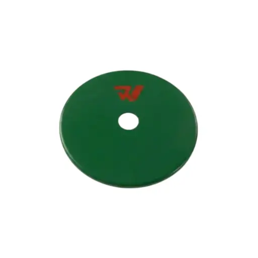 [DISCO005] DISCO DE MARCACION 19 CM Ø GOMA VERDE